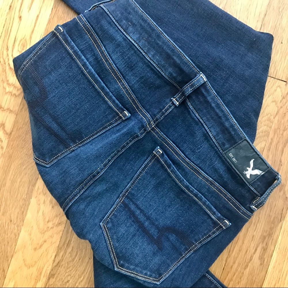 {american eagle} hi rise jegging